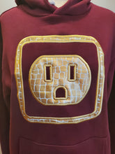 Snakeskin(Reflective) "Plug Face" Animania Hoodie