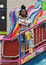 "READ" Crop Top Hoodie